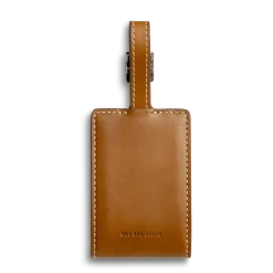 Shinola Monogrammable|Personalizable|Luggage Tag Tan