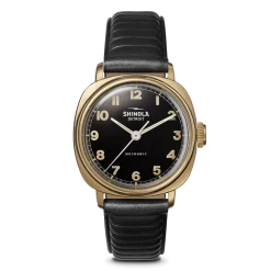 Shinola Best Sellers|Best Sellers|Mechanic Watch Black/Gold
