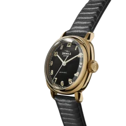 Shinola Best Sellers|Best Sellers|Mechanic Watch Black/Gold