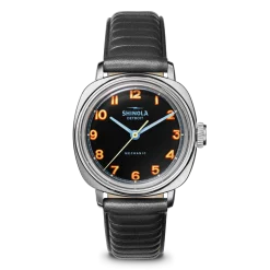Shinola Best Sellers|Best Sellers|Mechanic Watch Black/Orange