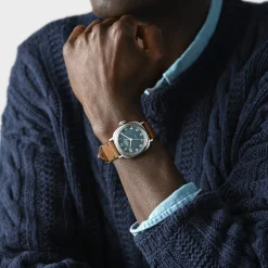 Shinola Classic Watches|Classic Watches|Mechanic Watch Steel Blue