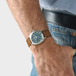 Shinola Classic Watches|Classic Watches|Mechanic Watch Steel Blue