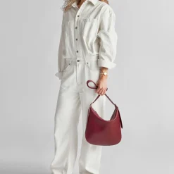 Shinola New Arrivals|Crossbody Bags|Medium Bixby Crossbody Ruby