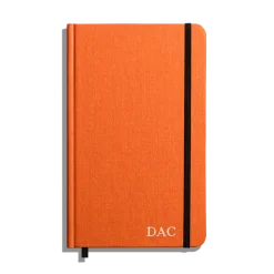 Shinola Personalizable|Journals|Medium Hard Ruled Journal Bold Orange