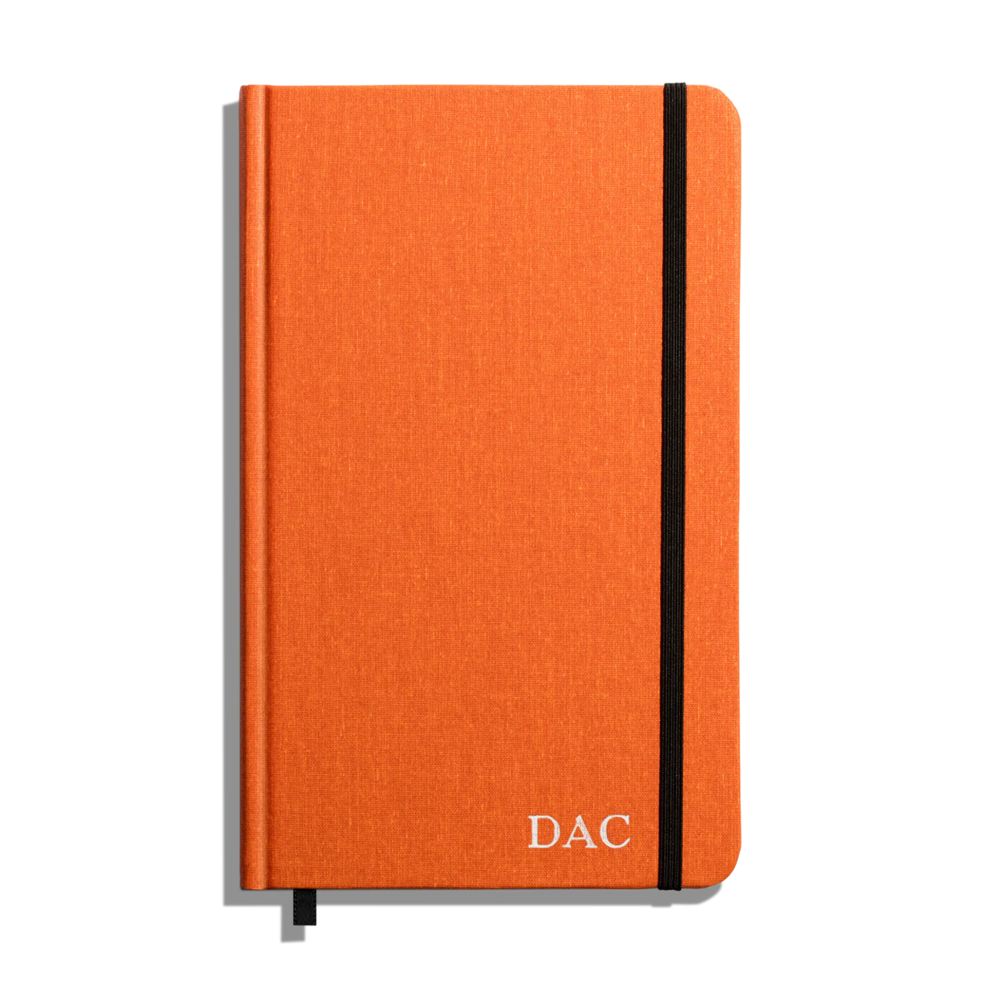 Shinola Personalizable|Journals|Medium Hard Ruled Journal Bold Orange