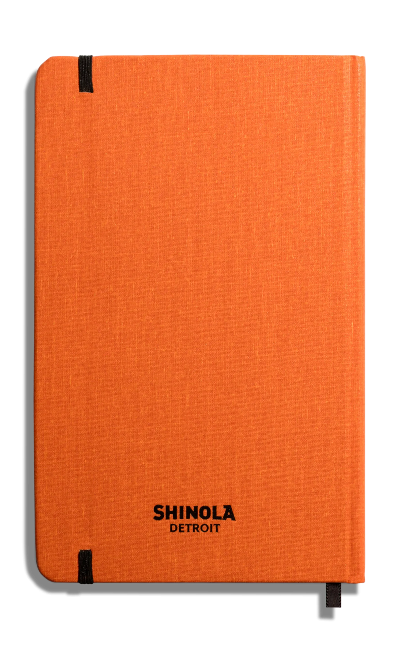 Shinola Personalizable|Journals|Medium Hard Ruled Journal Bold Orange