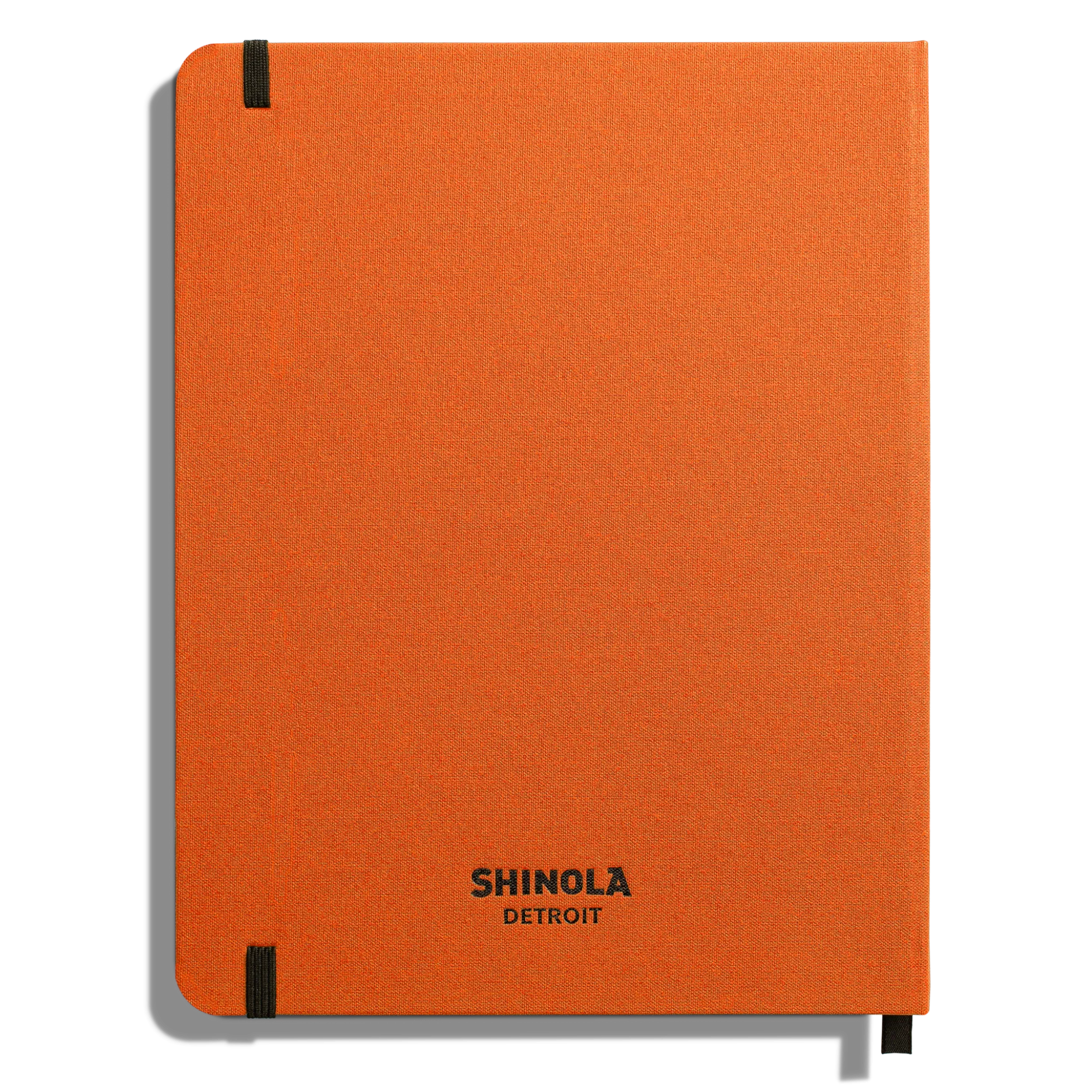 Shinola Personalizable|Journals|Medium Hard Ruled Journal Bold Orange