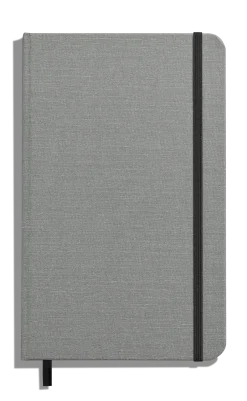 Shinola Personalizable|Journals|Medium Hard Ruled Journal Stone
