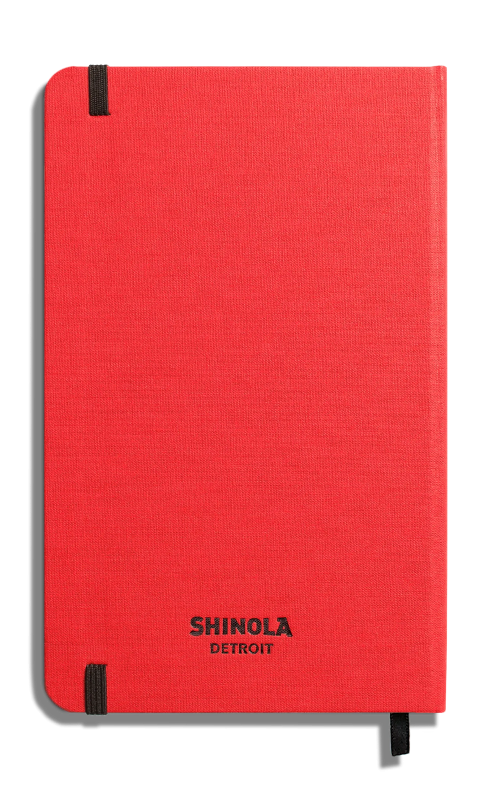 Shinola Personalizable|Journals|Medium Hard Ruled Journal Tomato