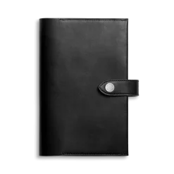 Shinola Monogrammable|New Arrivals|Medium Snap Journal Cover Black