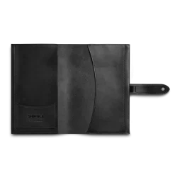 Shinola Monogrammable|New Arrivals|Medium Snap Journal Cover Black