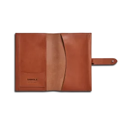 Shinola Monogrammable|New Arrivals|Medium Snap Journal Cover Rust