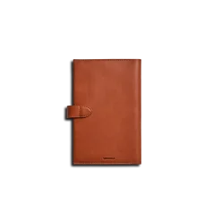 Shinola Monogrammable|New Arrivals|Medium Snap Journal Cover Rust