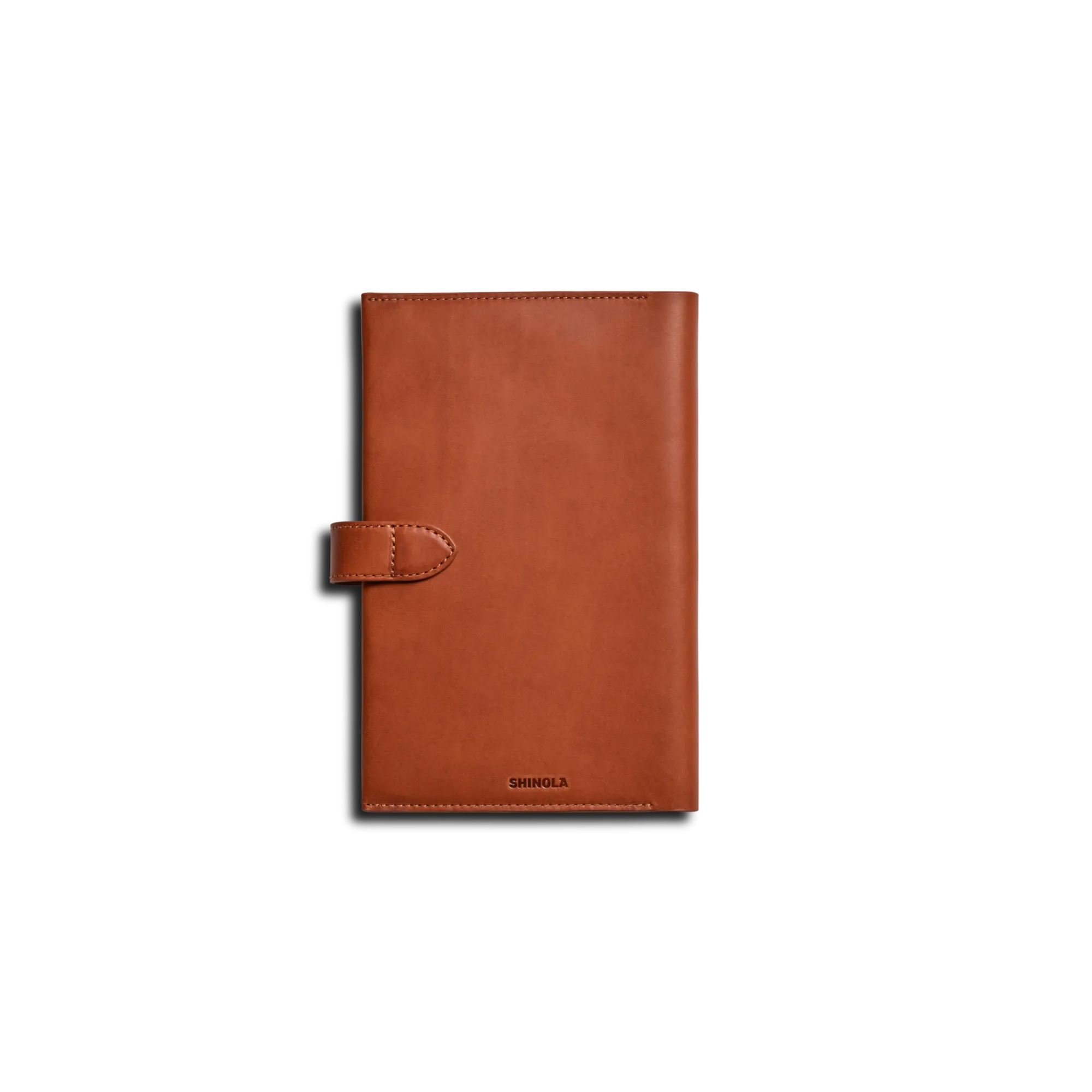 Shinola Monogrammable|New Arrivals|Medium Snap Journal Cover Rust