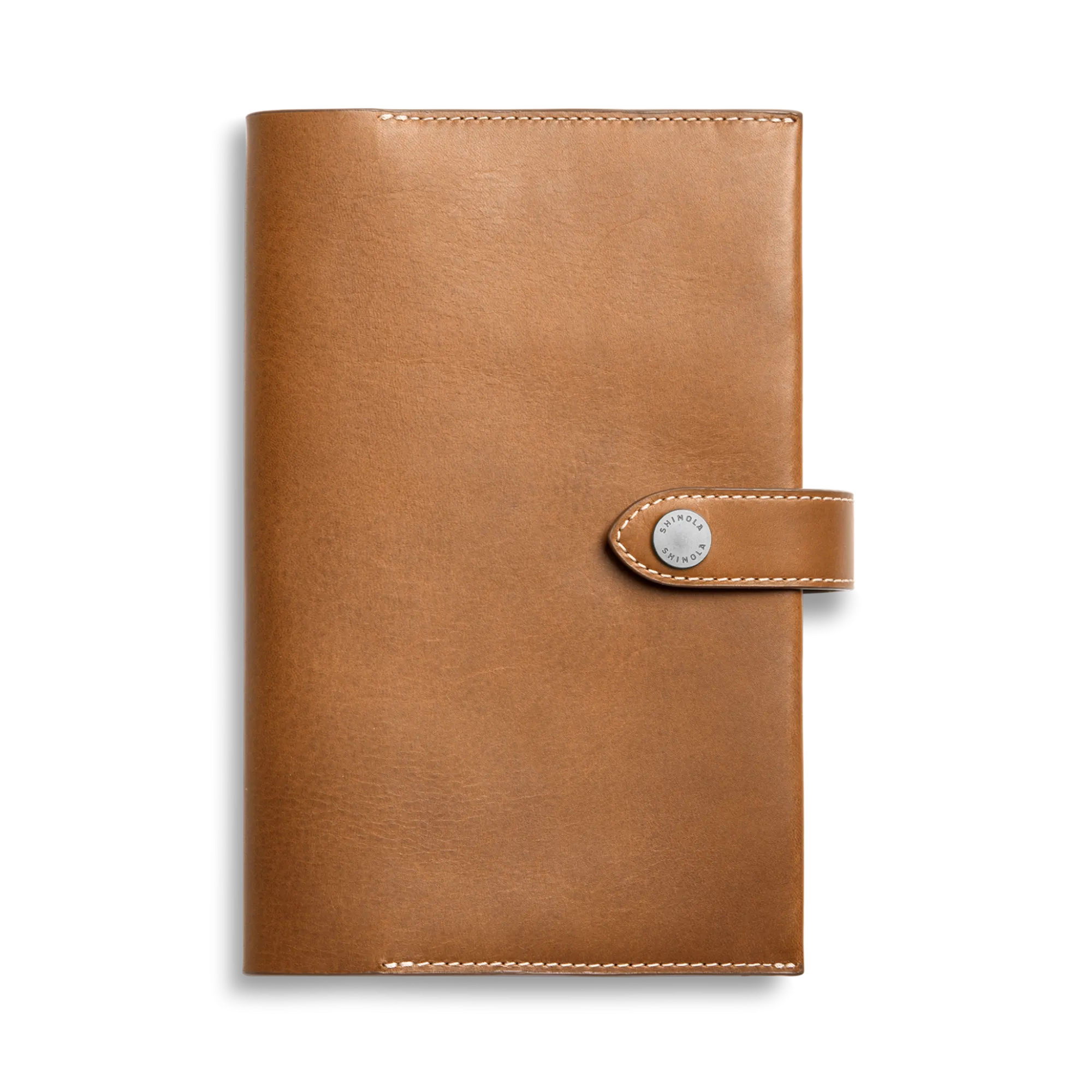 Shinola Monogrammable|New Arrivals|Medium Snap Journal Cover Tan