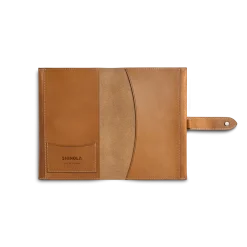 Shinola Monogrammable|New Arrivals|Medium Snap Journal Cover Tan