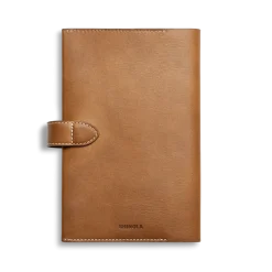 Shinola Monogrammable|New Arrivals|Medium Snap Journal Cover Tan