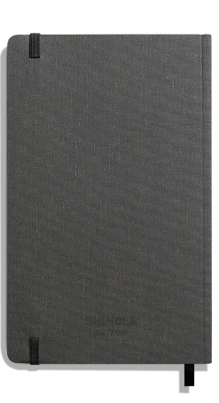 Shinola Personalizable|Journals|Medium Soft Ruled Journal Charcoal