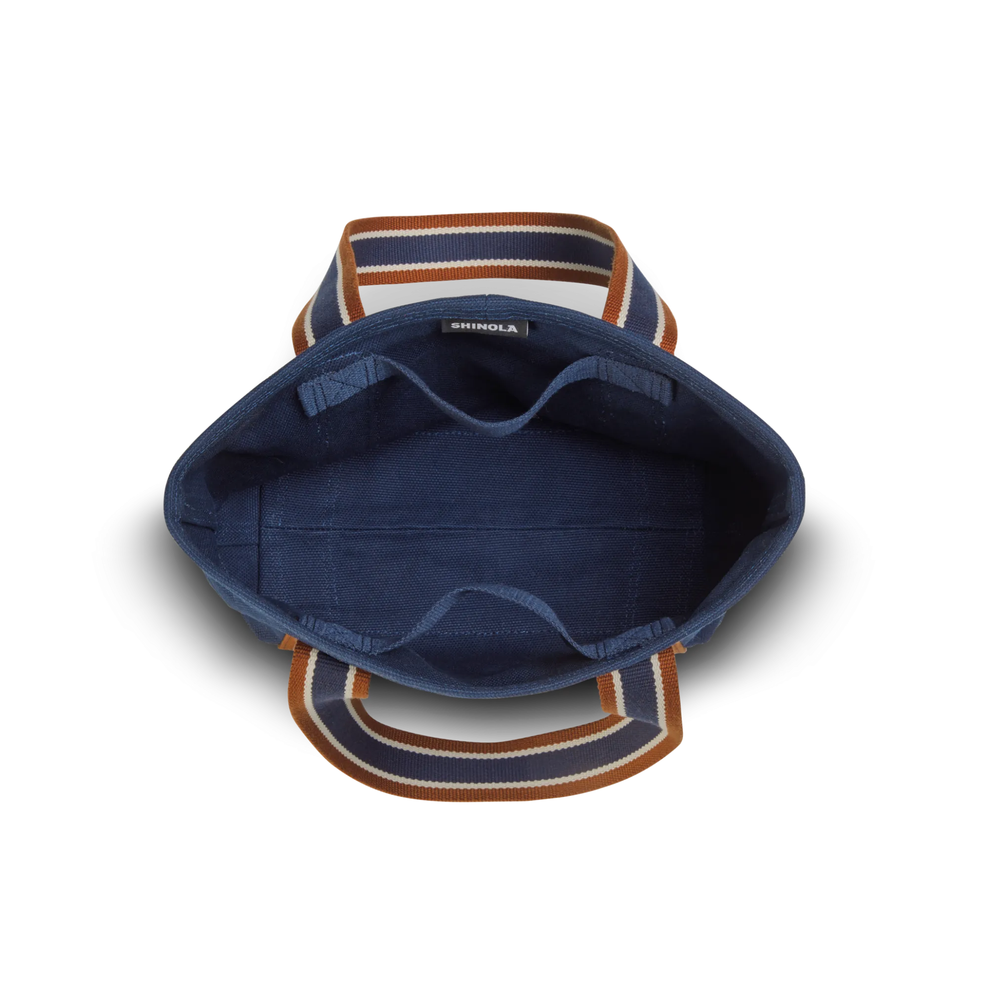 Shinola Tote Bags|New Arrivals|Mini Easy Canvas Tote Navy