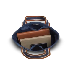 Shinola Tote Bags|New Arrivals|Mini Easy Canvas Tote Navy