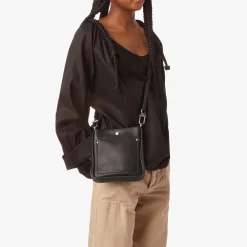 Shinola Crossbody Bags|Shop All Women'S Leather & Bags|Mini Pocket Crossbody Bag Black