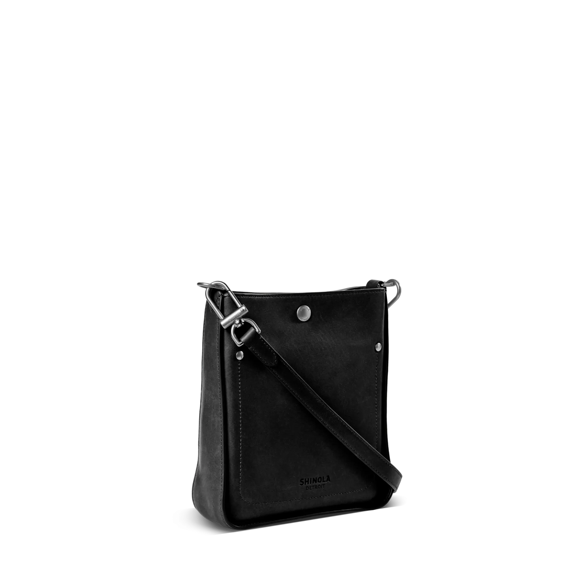 Shinola Crossbody Bags|Shop All Women'S Leather & Bags|Mini Pocket Crossbody Bag Black