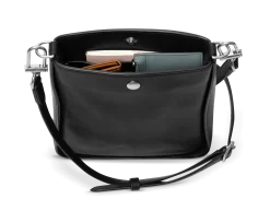 Shinola Crossbody Bags|Shop All Women'S Leather & Bags|Mini Pocket Crossbody Bag Black