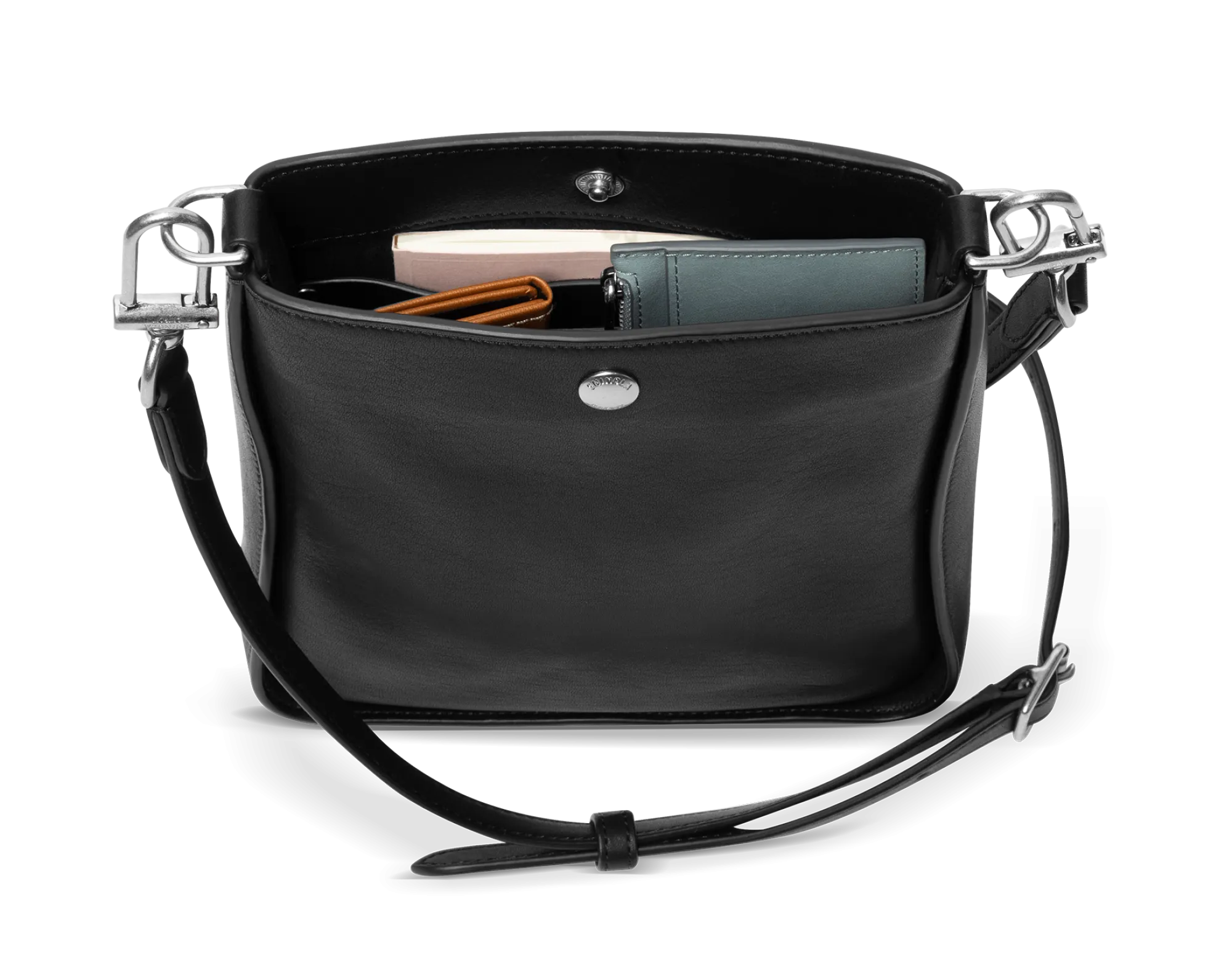 Shinola Crossbody Bags|Shop All Women'S Leather & Bags|Mini Pocket Crossbody Bag Black