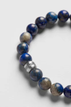 Shinola Bracelets|Bracelets|8mm Beaded Bracelet Lapis