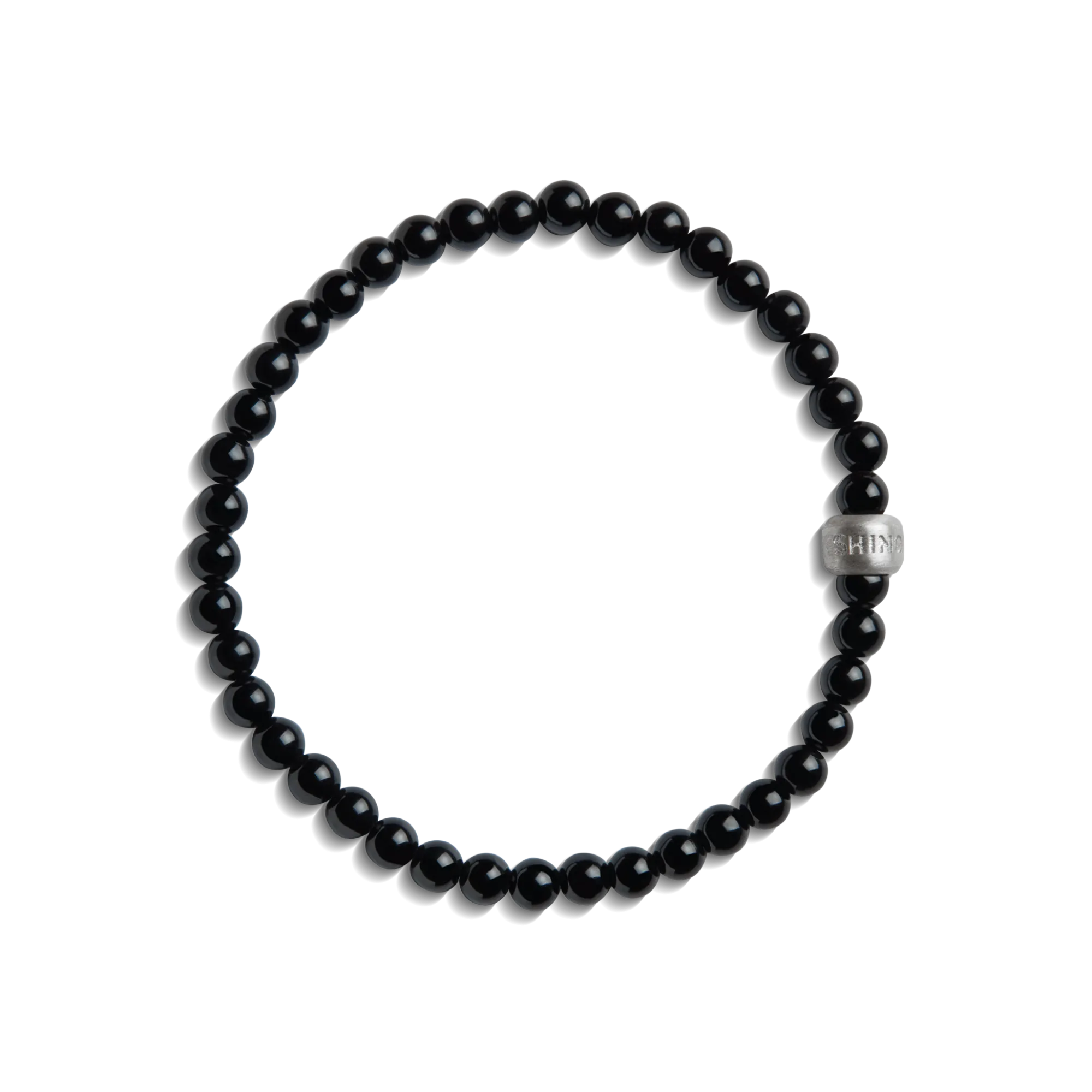 Shinola Bracelets|Bracelets|4mm Beaded Bracelet Onyx