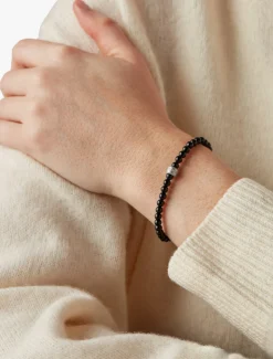 Shinola Bracelets|Bracelets|4mm Beaded Bracelet Onyx