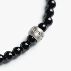Shinola Bracelets|Bracelets|4mm Beaded Bracelet Onyx
