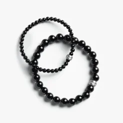 Shinola Bracelets|Bracelets|4mm Beaded Bracelet Onyx