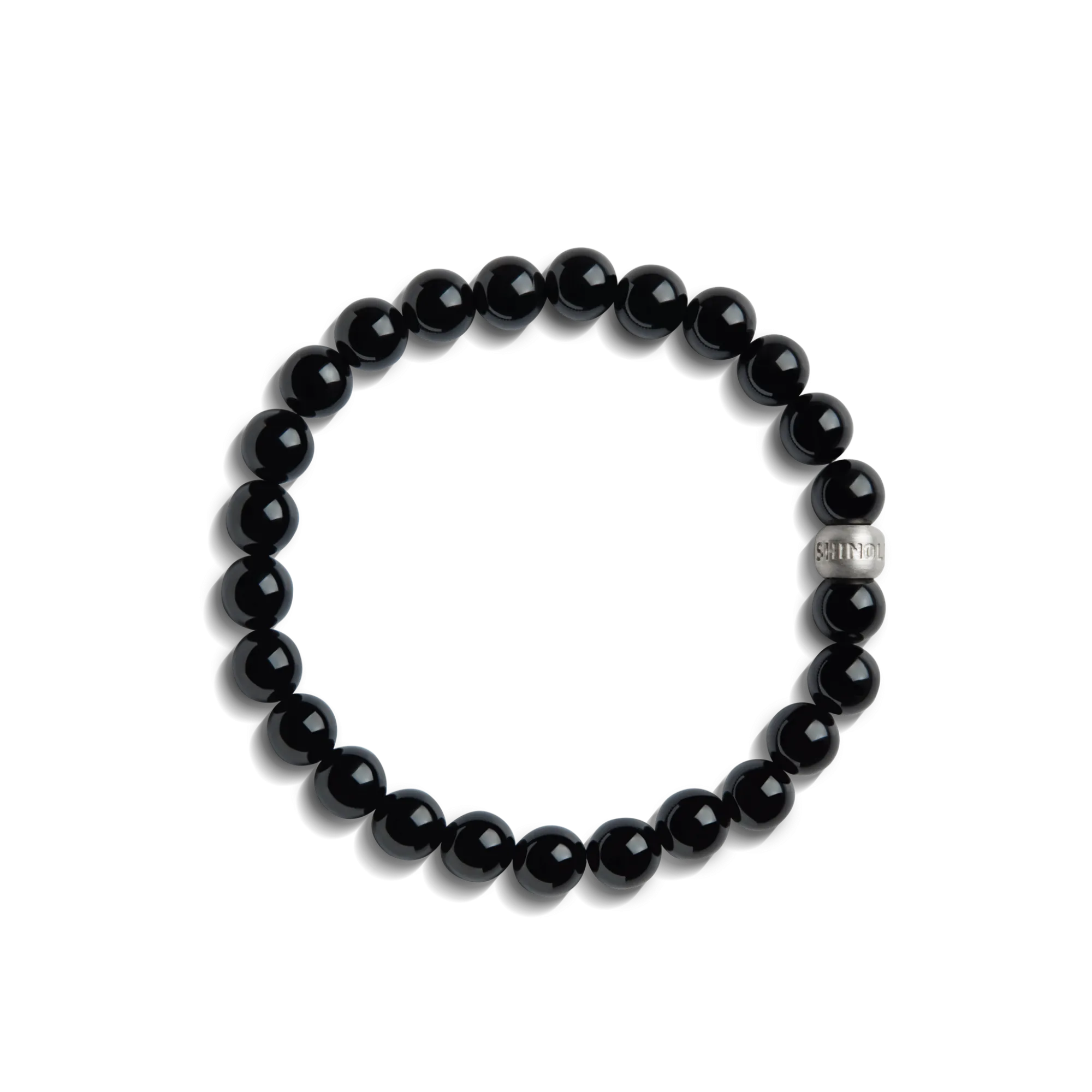 Shinola Bracelets|Bracelets|8mm Beaded Onyx Bracelet
