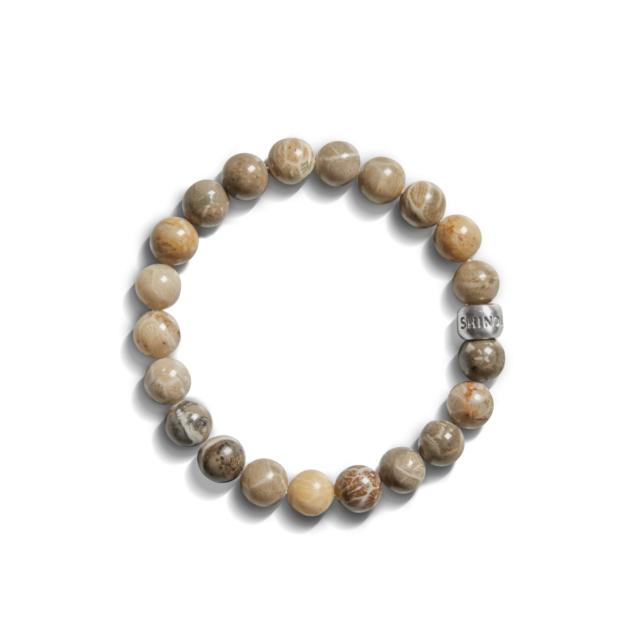 Shinola Best Sellers|Bracelets|8mm Beaded Bracelet Petoskey