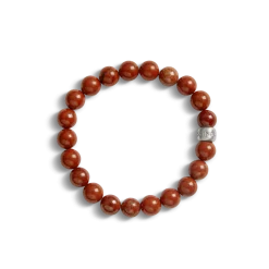 Shinola Bracelets|Bracelets|8mm Beaded Red Jasper Bracelet