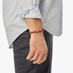 Shinola Bracelets|Bracelets|8mm Beaded Red Jasper Bracelet