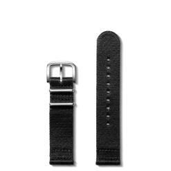 Shinola Shop All Straps|Nylon|20mm Black G10 Nylon Watch Strap