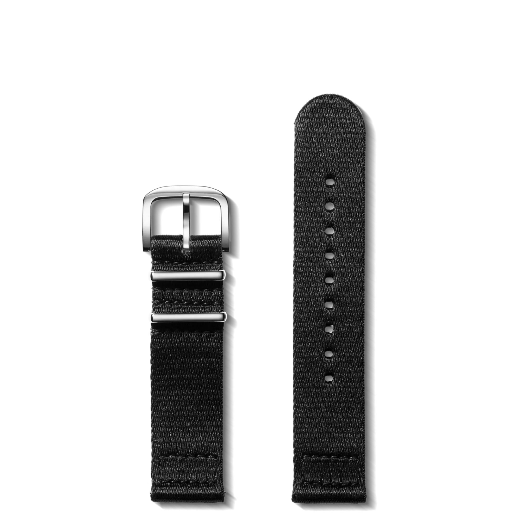 Shinola Shop All Straps|Nylon|20mm Black G10 Nylon Watch Strap