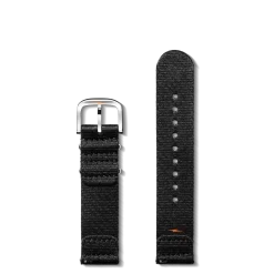 Shinola Shop All Straps|Nylon|20mm Black G10 Nylon Watch Strap