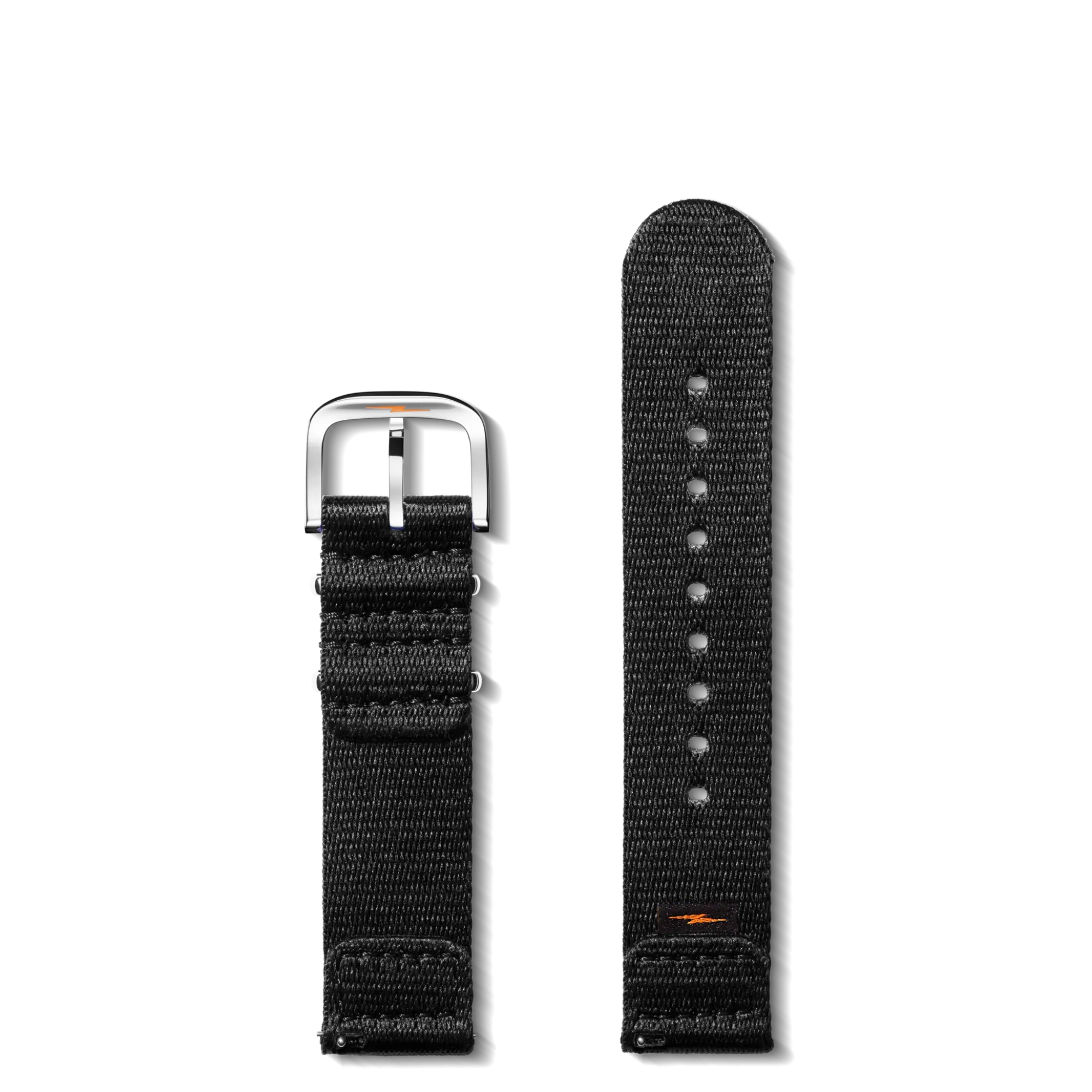 Shinola Shop All Straps|Nylon|20mm Black G10 Nylon Watch Strap