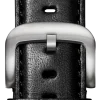 Shinola Shop All Straps|Apple Watch® Compatible|20mm Black Leather Apple Watch Strap