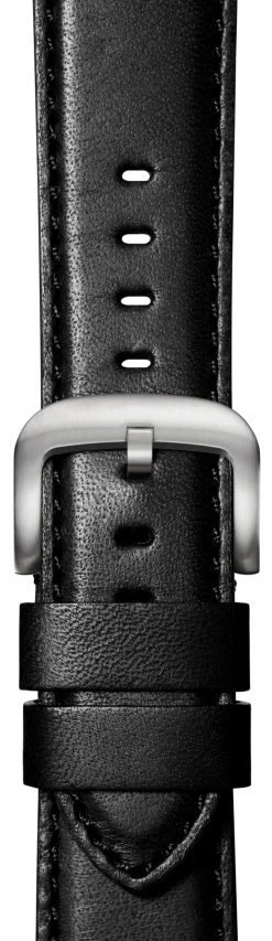 Shinola Shop All Straps|Apple Watch® Compatible|20mm Black Leather Apple Watch Strap