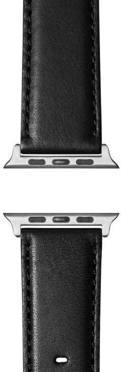Shinola Shop All Straps|Apple Watch® Compatible|20mm Black Leather Apple Watch Strap