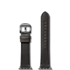 Shinola Shop All Straps|Apple Watch® Compatible|20mm Black Leather Apple Watch Strap