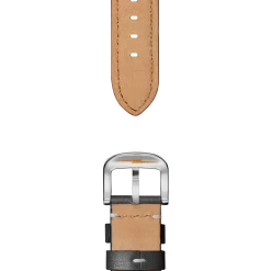 Shinola Shop All Straps|24Mm|24mm Black Leather Watch Strap
