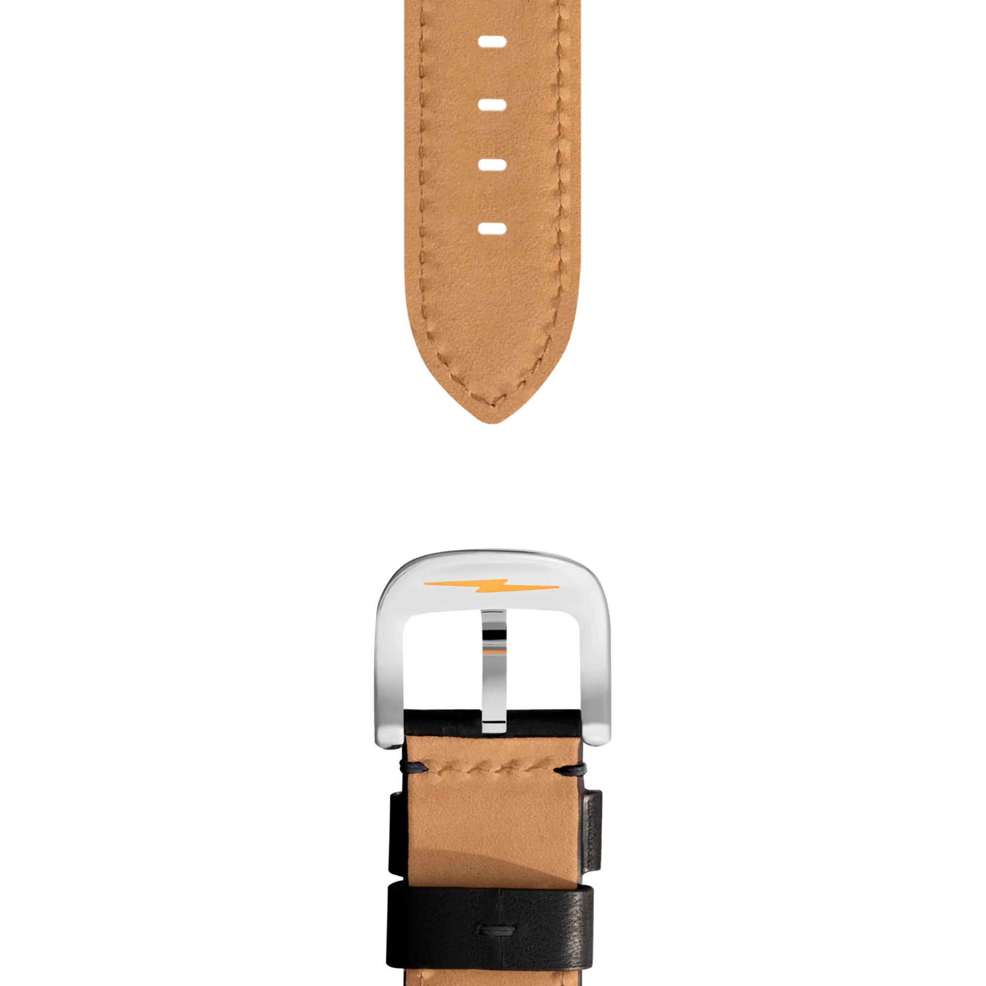 Shinola Shop All Straps|Leather|20mm Leather Watch Strap Black