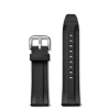 Shinola Rubber|24Mm|24mm Black Rubber Watch Strap