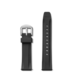 Shinola Rubber|Shop All Straps|20mm Rubber Watch Strap Black