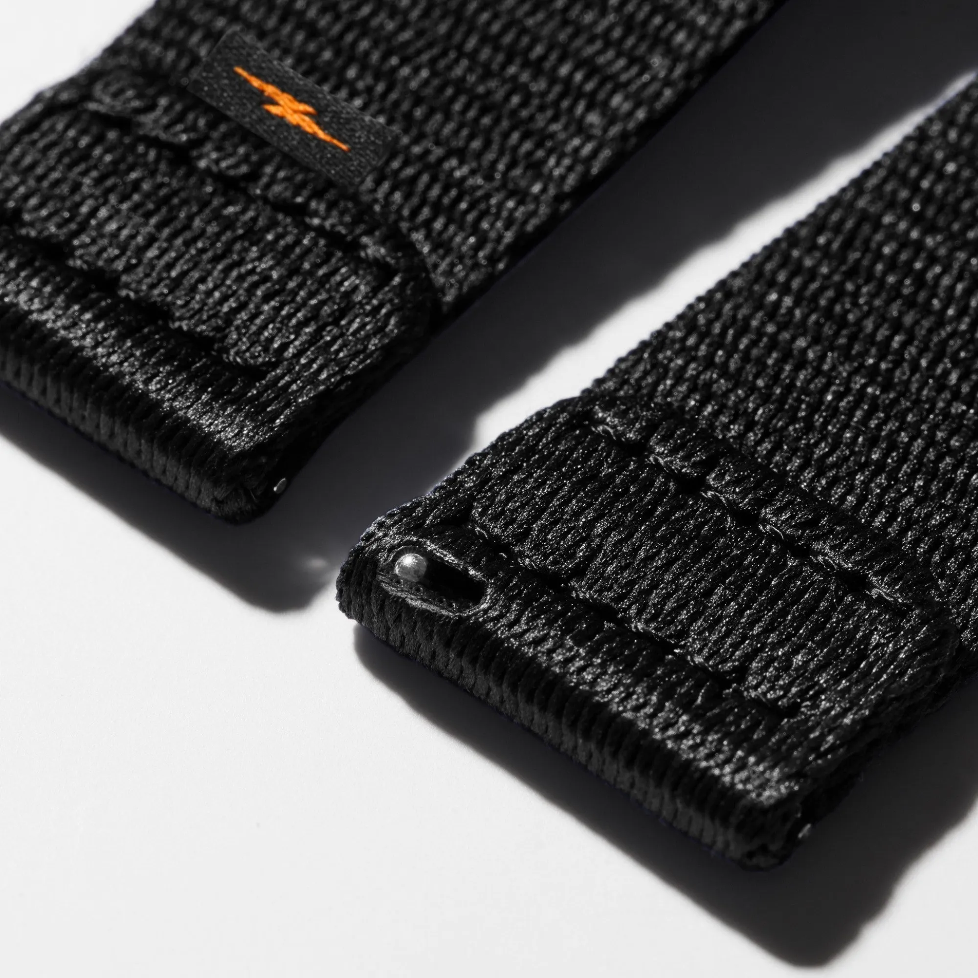 Shinola Shop All Straps|Apple Watch® Compatible|20mm Black Split Nylon Apple Watch Strap